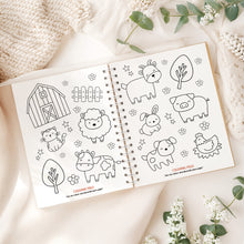 Load image into Gallery viewer, LITTLE FARM MORNING MENU ACTIVITIES