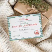 Load image into Gallery viewer, PERSONALISED LETTER FROM SANTA CLAUS