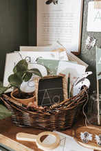 Load image into Gallery viewer, LETTER BASKETS