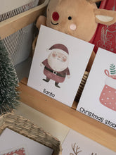 Load image into Gallery viewer, CHRISTMAS SANTA'S VILLAGE MORNING BASKET