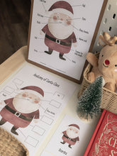 Load image into Gallery viewer, CHRISTMAS SANTA'S VILLAGE MORNING BASKET