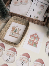 Load image into Gallery viewer, CHRISTMAS SANTA'S VILLAGE MORNING BASKET