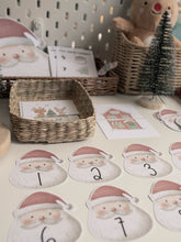 Load image into Gallery viewer, CHRISTMAS SANTA'S VILLAGE MORNING BASKET
