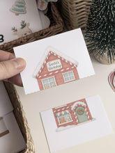 Load image into Gallery viewer, CHRISTMAS SANTA'S VILLAGE MORNING BASKET