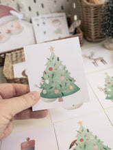 Load image into Gallery viewer, CHRISTMAS SANTA'S VILLAGE MORNING BASKET