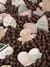 Load image into Gallery viewer, CHRISTMAS SANTA'S VILLAGE MORNING BASKET