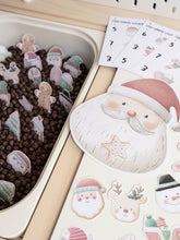 Load image into Gallery viewer, CHRISTMAS SANTA'S VILLAGE MORNING BASKET