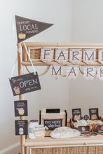 Load image into Gallery viewer, FARMERS MARKET DRAMATIC PLAY SET