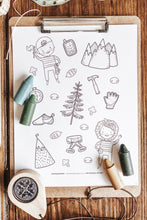 Load image into Gallery viewer, MOUNTAINEERING MORNING BASKET