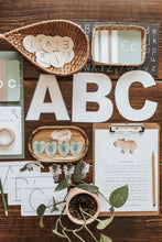 Load image into Gallery viewer, LETTER BASKETS