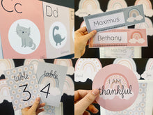 Load image into Gallery viewer, RAINBOW DAISY PASTEL CLASSROOM BUNDLE