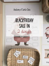 Load image into Gallery viewer, CHRISTMAS SANTA'S VILLAGE MORNING BASKET