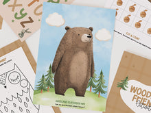 Load image into Gallery viewer, WOODLAND ANIMAL ACTIVITY PACK
