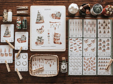 Load image into Gallery viewer, CHRISTMAS COUNT & CLIP CARDS AND MATCHING ACTIVITY FREEBIE