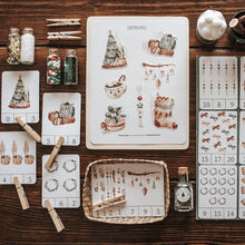Load image into Gallery viewer, CHRISTMAS COUNT & CLIP CARDS AND MATCHING ACTIVITY FREEBIE