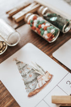 Load image into Gallery viewer, CHRISTMAS COUNT & CLIP CARDS AND MATCHING ACTIVITY FREEBIE