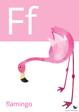 Load image into Gallery viewer, WATERCOLOUR ALPHABET POSTERS