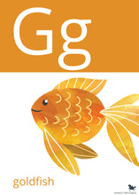 Load image into Gallery viewer, WATERCOLOUR ALPHABET POSTERS