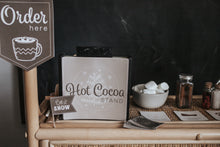 Load image into Gallery viewer, HOT COCOA STAND CHRISTMAS  DRAMATIC PLAY SET