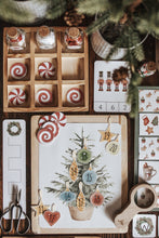 Load image into Gallery viewer, HOLLY JOLLY CHRISTMAS MORNING BASKET