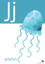 Load image into Gallery viewer, WATERCOLOUR ALPHABET POSTERS