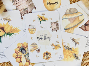 BEES AND HONEY CARDS