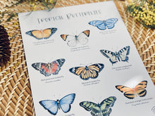 Load image into Gallery viewer, TROPICAL BUTTERFLY PRINT

