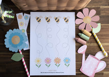 Load image into Gallery viewer, SPRING FLOWERS MORNING MENU ACTIVITIES
