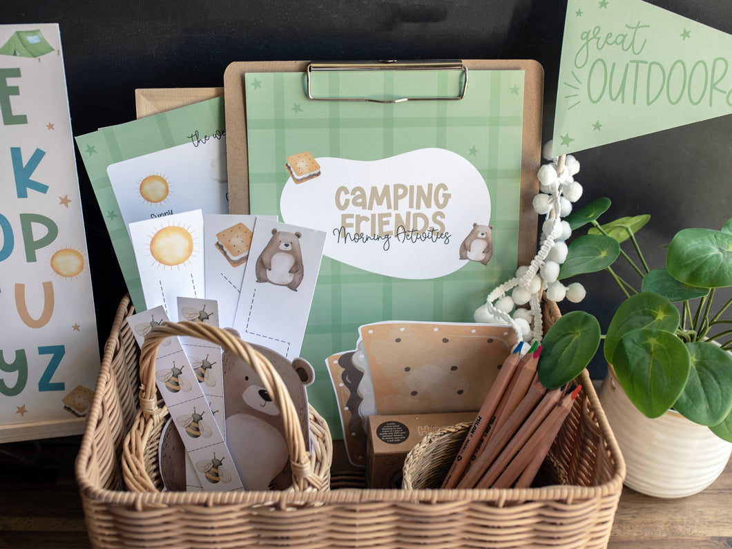 CAMPING MORNING MENU ACTIVITIES