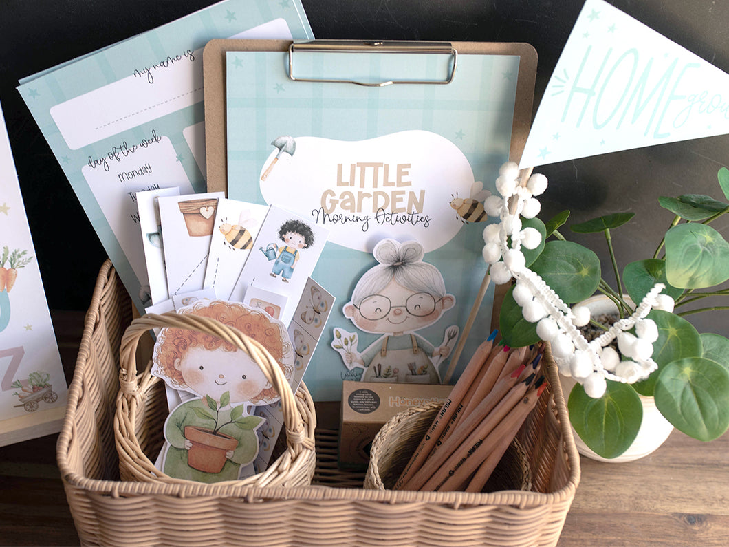 LITTLE GARDEN  MORNING MENU ACTIVITIES