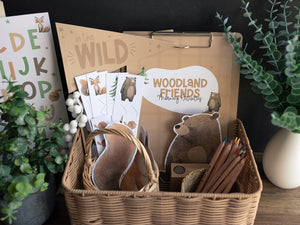 WOODLAND FRIENDS  MORNING MENU ACTIVITIES