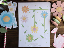 Load image into Gallery viewer, SPRING FLOWERS MORNING MENU ACTIVITIES
