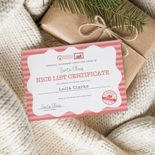 Load image into Gallery viewer, PERSONALISED LETTER FROM SANTA CLAUS
