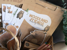 Load image into Gallery viewer, WOODLAND FRIENDS  MORNING MENU ACTIVITIES
