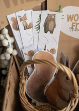 Load image into Gallery viewer, WOODLAND FRIENDS  MORNING MENU ACTIVITIES
