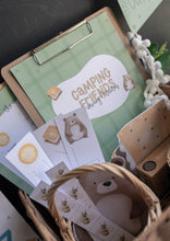 Load image into Gallery viewer, CAMPING MORNING MENU ACTIVITIES
