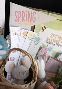 SPRING FLOWERS MORNING MENU ACTIVITIES