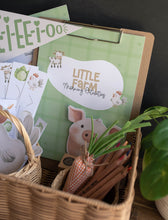 Load image into Gallery viewer, LITTLE FARM MORNING MENU ACTIVITIES
