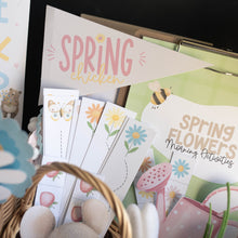 Load image into Gallery viewer, SPRING FLOWERS MORNING MENU ACTIVITIES
