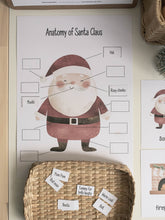 Load image into Gallery viewer, CHRISTMAS SANTA&#39;S VILLAGE MORNING BASKET
