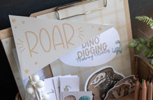 Load image into Gallery viewer, DINO DIGGING MORNING MENU ACTIVITIES
