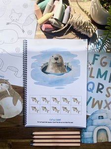 ARCTIC FRIENDS MORNING MENU ACTIVITIES