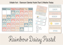 Load image into Gallery viewer, RAINBOW DAISY PASTEL CLASSROOM BUNDLE
