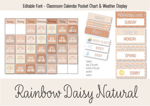 RAINBOW DAISY NATURAL CLASSROOM BUNDLE