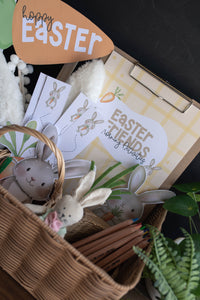 EASTER FRIENDS MORNING MENU ACTIVITIES