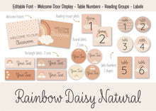 Load image into Gallery viewer, RAINBOW DAISY NATURAL CLASSROOM BUNDLE
