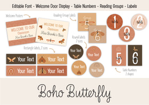 COMPLETE DECOR PACK - BOHO BUTTERFLY