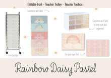 Load image into Gallery viewer, RAINBOW DAISY PASTEL CLASSROOM BUNDLE
