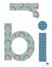 Load image into Gallery viewer, BOHO RAINBOW BIRTHDAY DISPLAY
