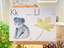 Load image into Gallery viewer, NATURE ALPHABET POSTERS
